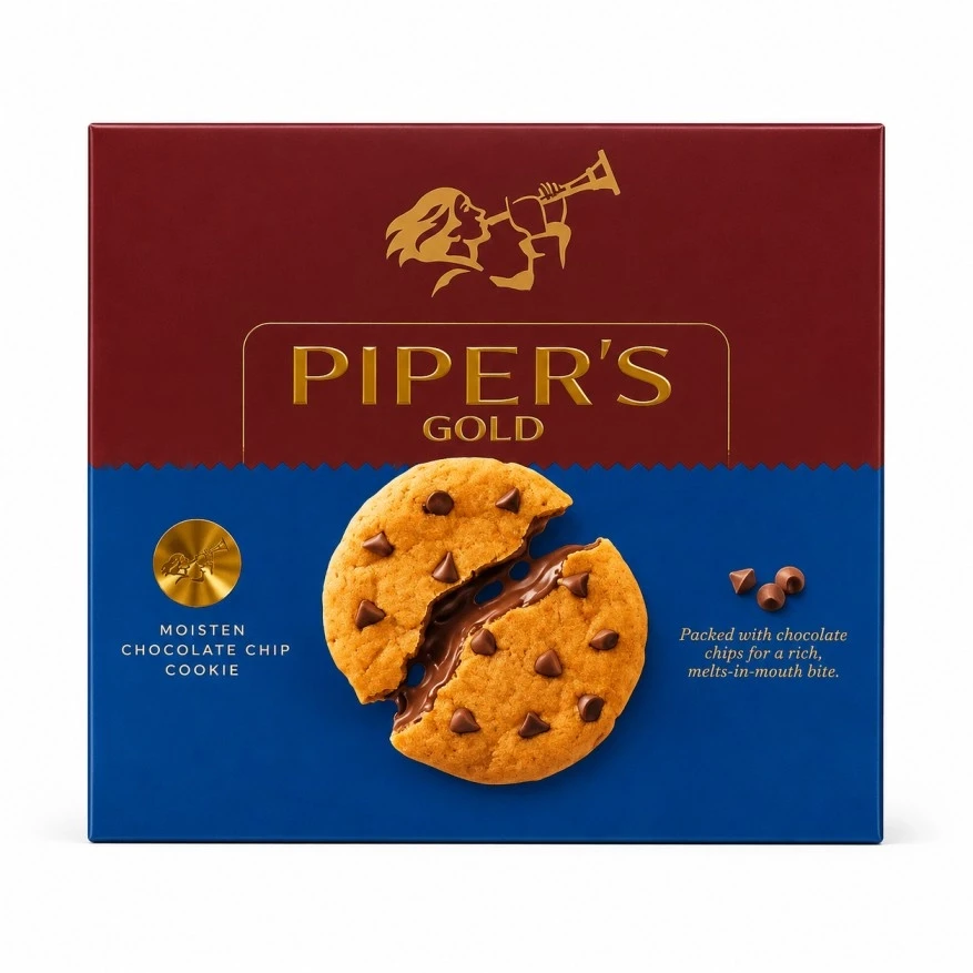 Peek Freans Pipers Gold Molten Chocolate Chip Cookies