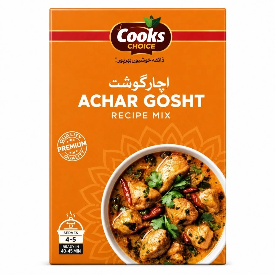 Cooks Choice Achar Gosht Recipe Mix 45g