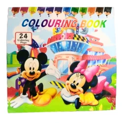 Colouring Book 24 Pages Assorted Designs
