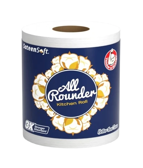 Sateen Soft All Rounder SMALL Kitchen Roll