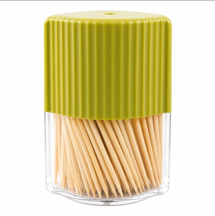Plastic Toothpick Holder with Lid