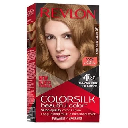 Revlon Colorsilk Lightest Golden Brown Hair Color 57
