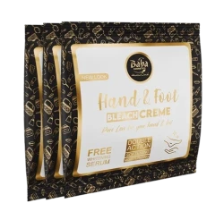 Baba Apple Gold Hand & Foot Whitening Cream Bleach 30gm Sachet