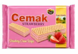 Exporrt Quality Health Valley Cemak Strawberry Cream Wafer