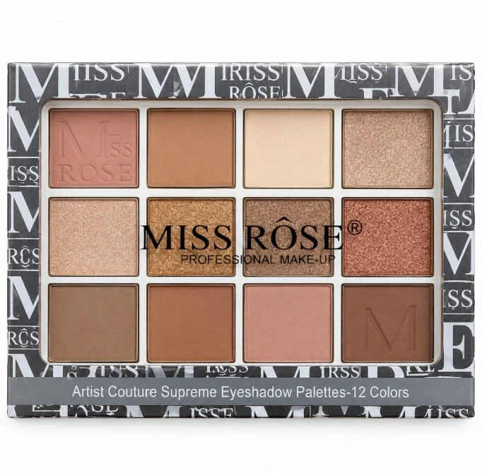 Miss Rose Artist Couture Supreme 12-Color Eyeshadow Palette