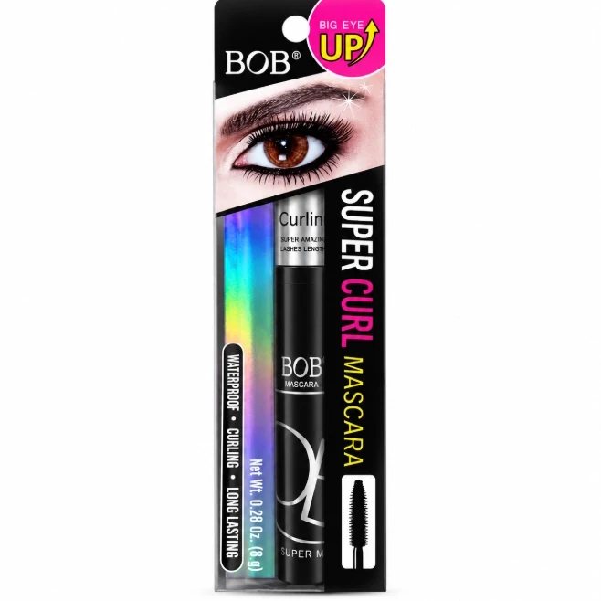 BOB Super Curl Waterproof Mascara 8g
