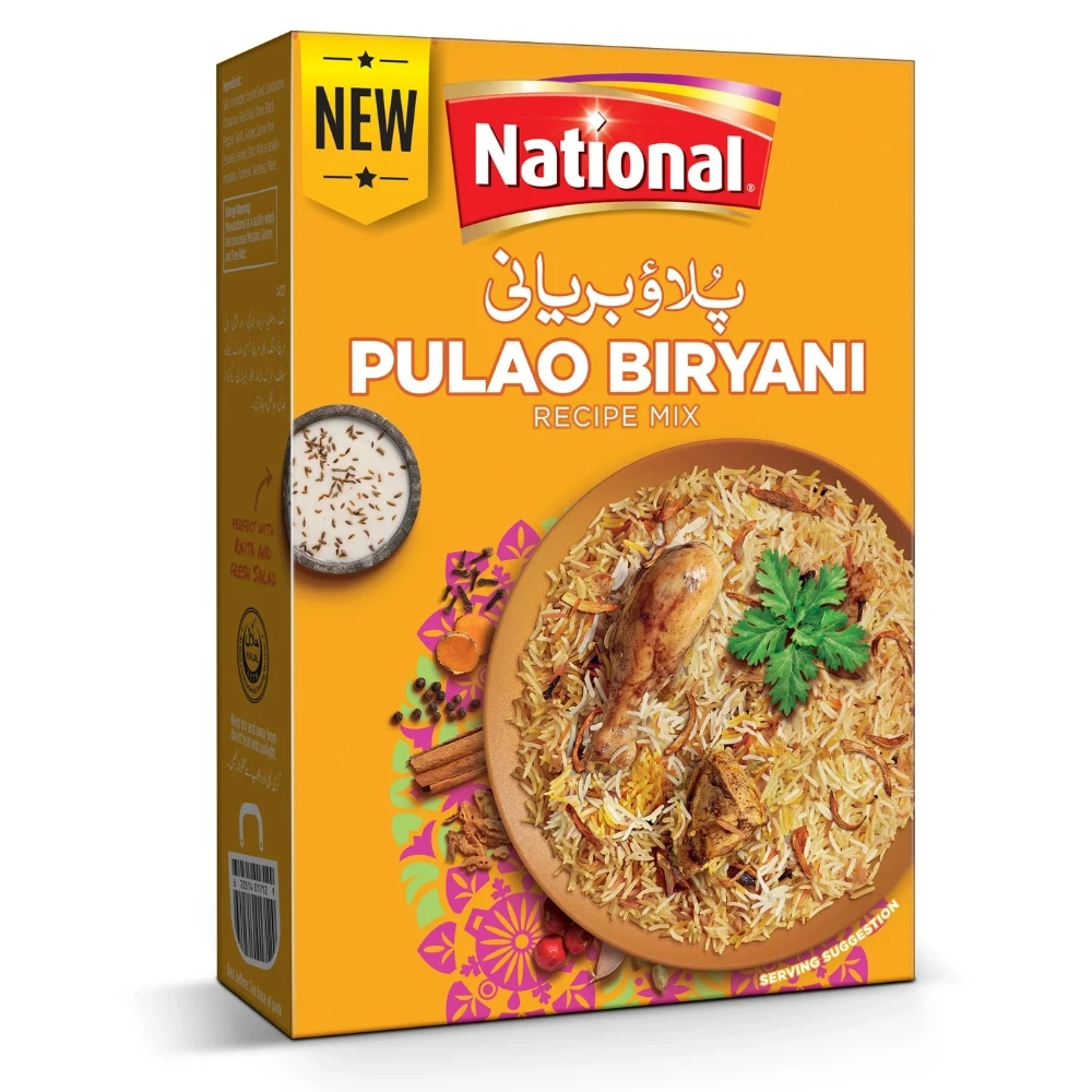 National Pulao Biryani Recipe Mix 100g