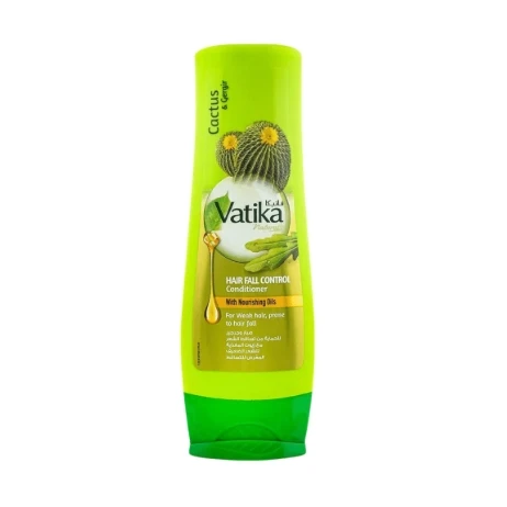 Dabur Vatika Cactus & Gergir Hair Fall Control Conditioner for Weak hair, Prone to Hair Fall 180ml