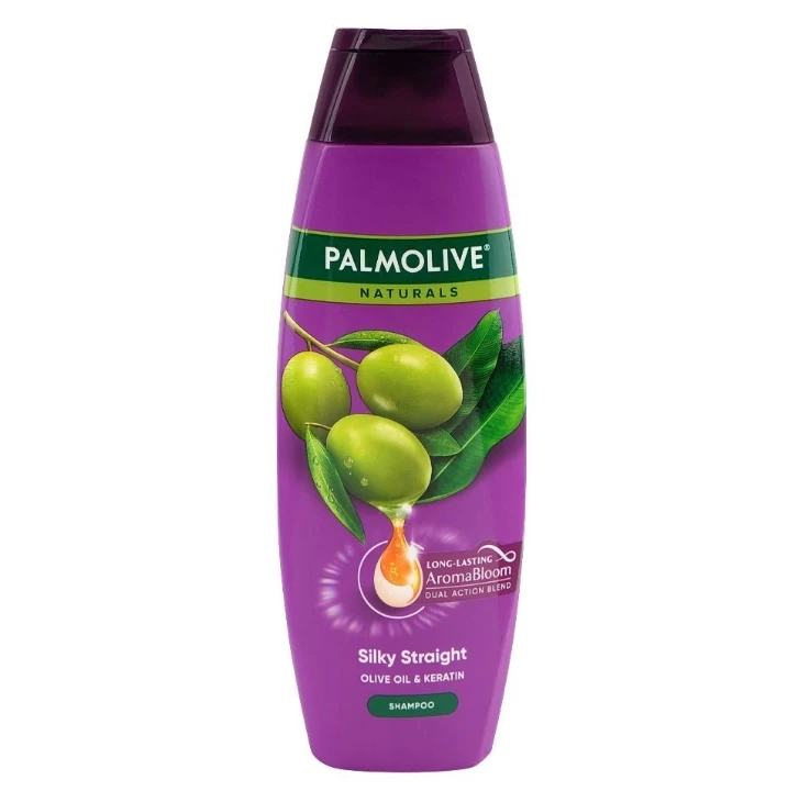 Palmolive Silky & Straight Keratin Shampoo 375ml
