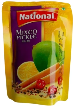 National Mixed Pickle in Oil 150gm Pouch