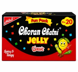 Hilal Choran Chatni Jelly Classic Fun Pack – Spicy & Tangy Rs.20 Box