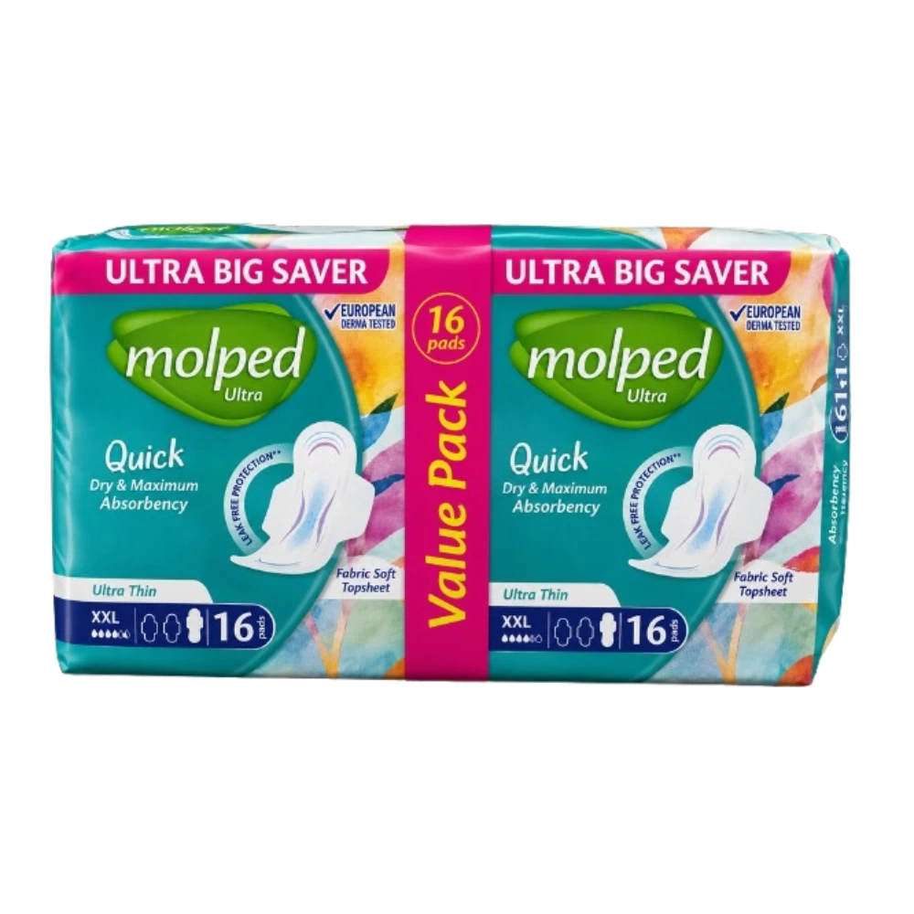 Molped Ultra Thin (XXL) 16 Pads