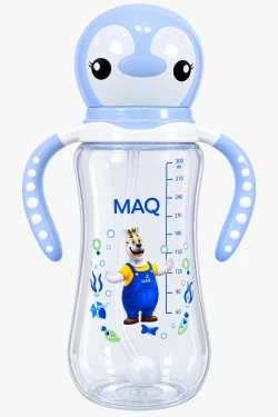 MAQ Premium Feeder Penguin Face Transparent Colored Cap 9oz