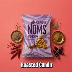 NOMS NACHOS popchips Roasted Cumin 38gm