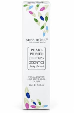 Miss Rose Pearl Primer Pores Zero Silky Smooth 30ml