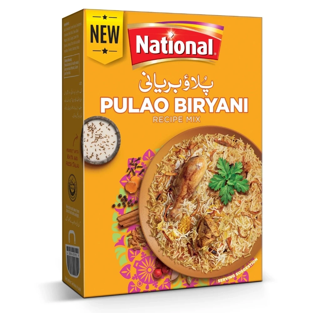 National Pulao Biryani Recipe Mix 100g