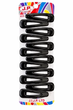 J.p Black Hair Pins-12 pcs