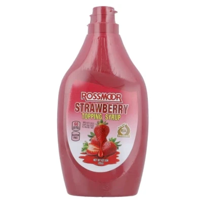 Rossmoor Strawberry Topping Syrup 623g