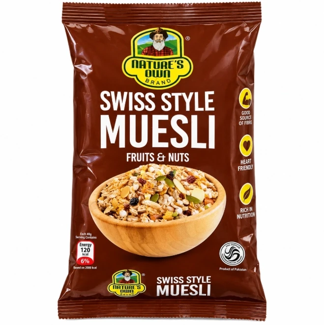 Nature’s Own Swiss Style Muesli Fruits & Nuts 425g