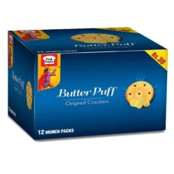 Peek Freans Butter Puff Original Crackers 12 M/B Rs.30