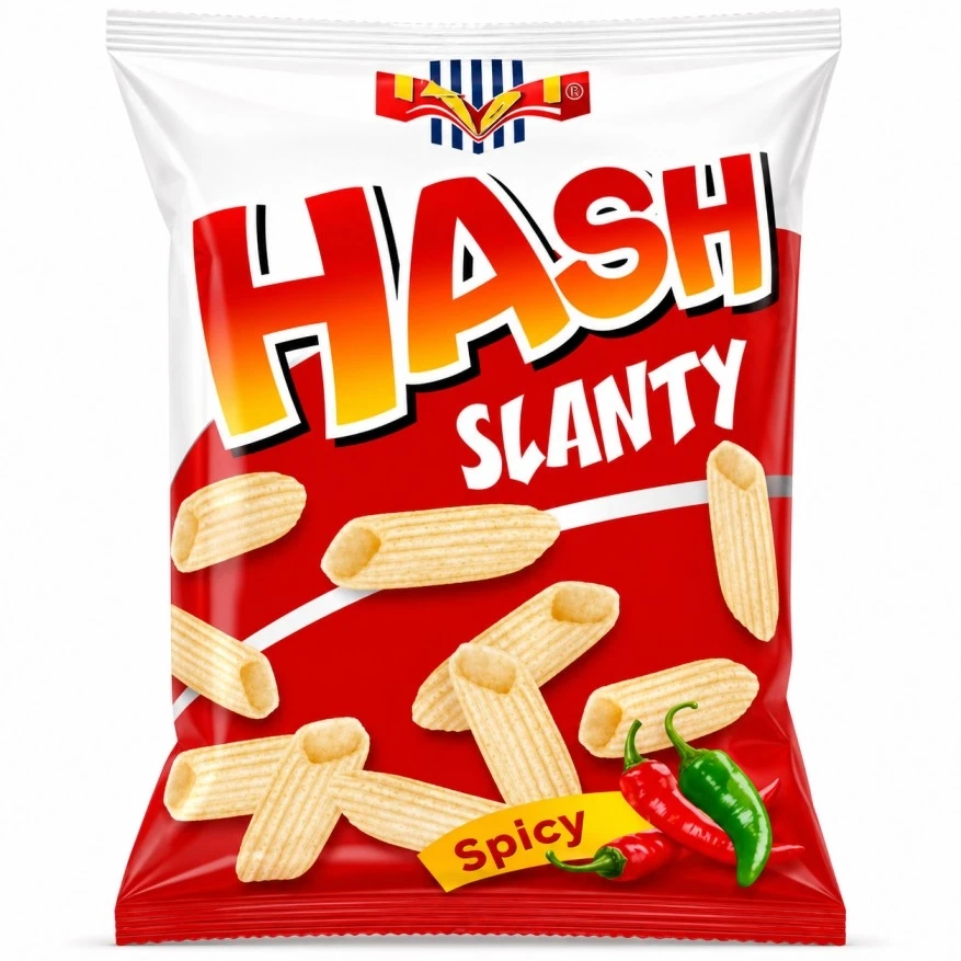 Hash Slanty Spicy Snacks