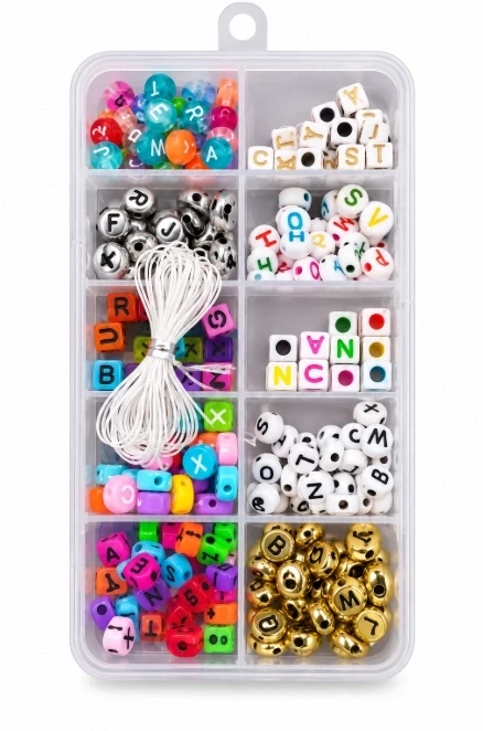 Kids Alphabet Beads & Bracelet Making Kits