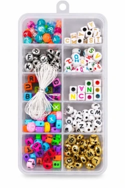 Kids Alphabet Beads & Bracelet Making Kits