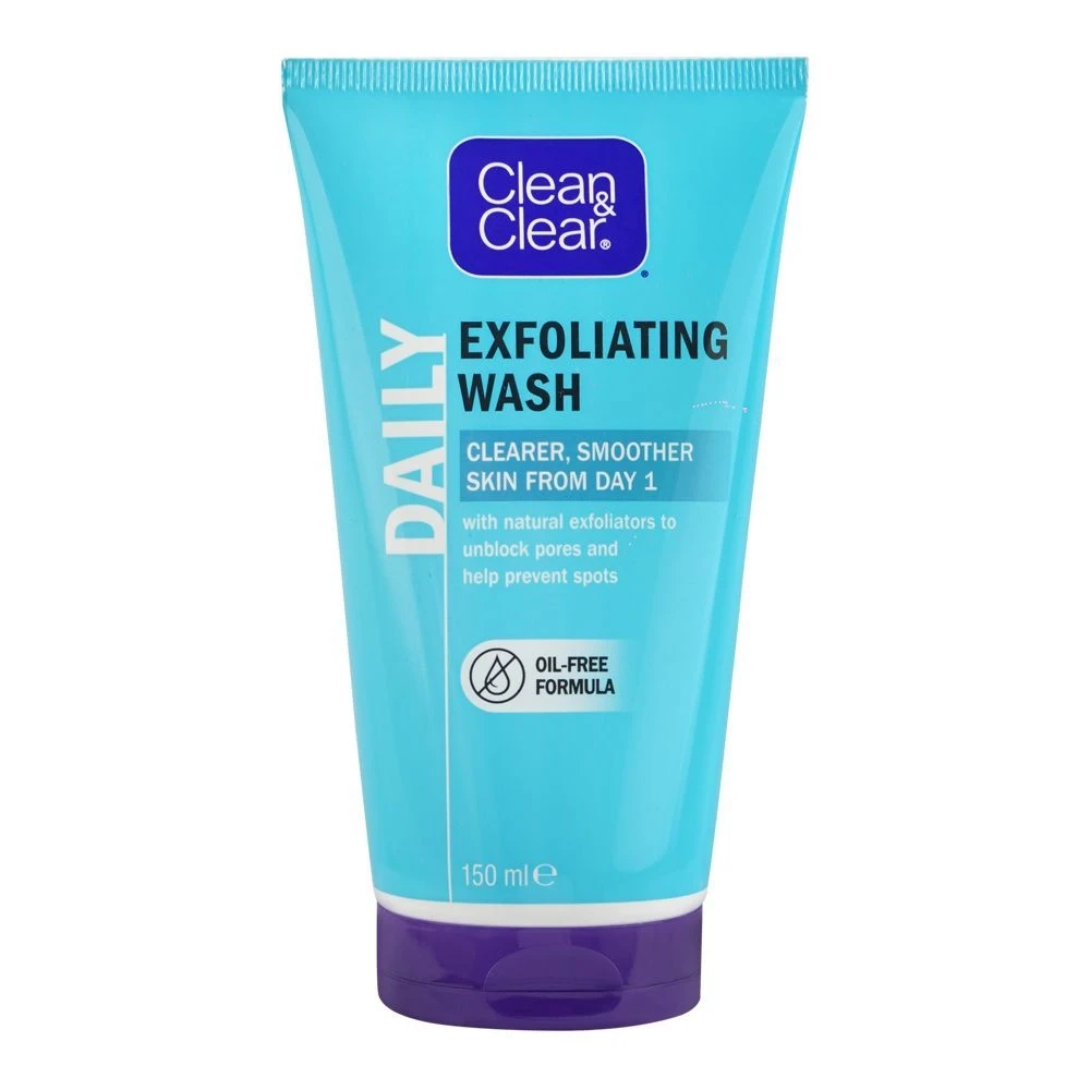 Clean & Clear Exfoliating Daily Wash Oil Free 150ml