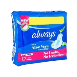 Always Maxi Thick Extra Long Pads 30-Pads