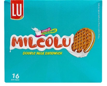 LU Milco LU Milk Sandwich Biscuits 16 Bar Packs