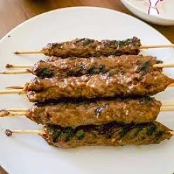 Trolley Chicken Seekh Kabab 12 Pcs