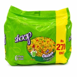 Shan Shoop Instant Noodle Chicken Flavour 50gm 6 Packs