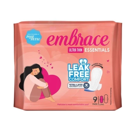 Embrace Essentials Ultra Thin Long Pads 9-Pads