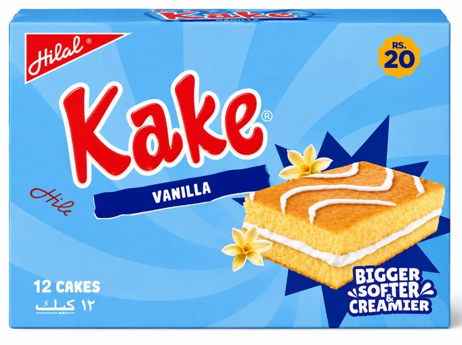 Hilal Kake Vanilla Cake – 12 Cakes