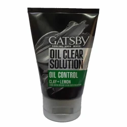 Gatsby Oil Clear Solution Oil Control Clay+Lemon 100g
