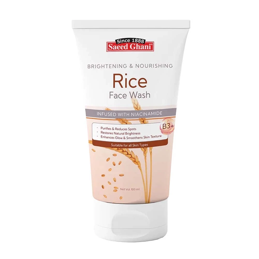 Saeed Ghani Rice Face Wash 100ml