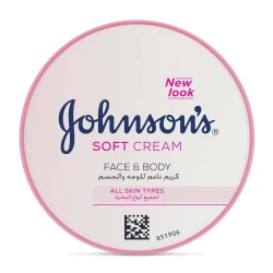 Johnsons Soft Cream Face & Body 200ml