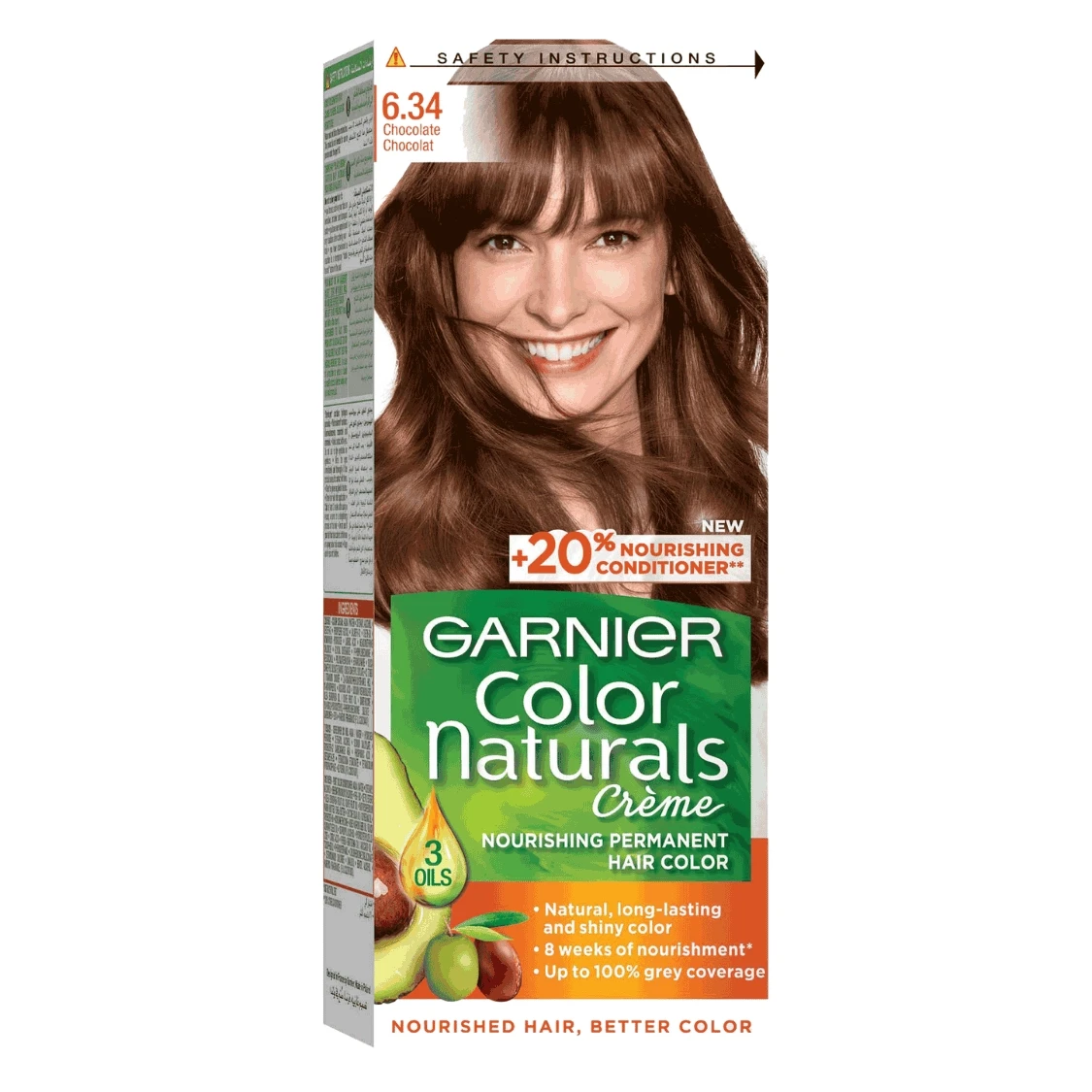 Garnier Naturals Hair Color 6.34 Chocolate