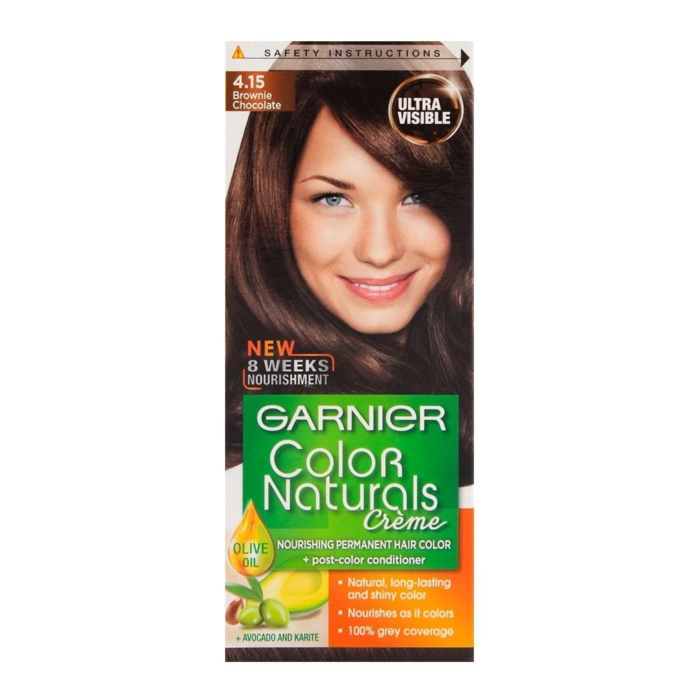 Garnier Naturals Hair Color 4.15 Frosty Dark Mahogany