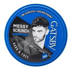 GATSBY Messy Layer Hair Wax Hard & Free 75gm