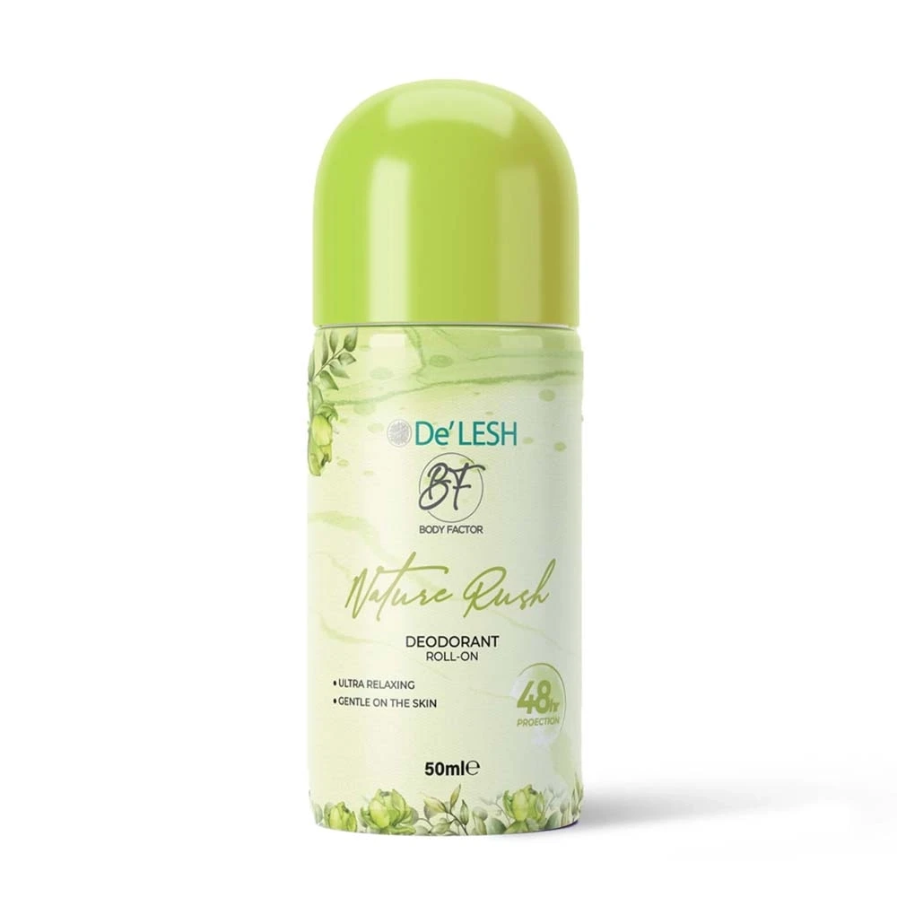 DeLesh Body Factor Nature Rush Deodorant Roll-On for Women 50ml