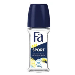 Fa Sport Citrus Green Scents Roll on Deodorant 50ml