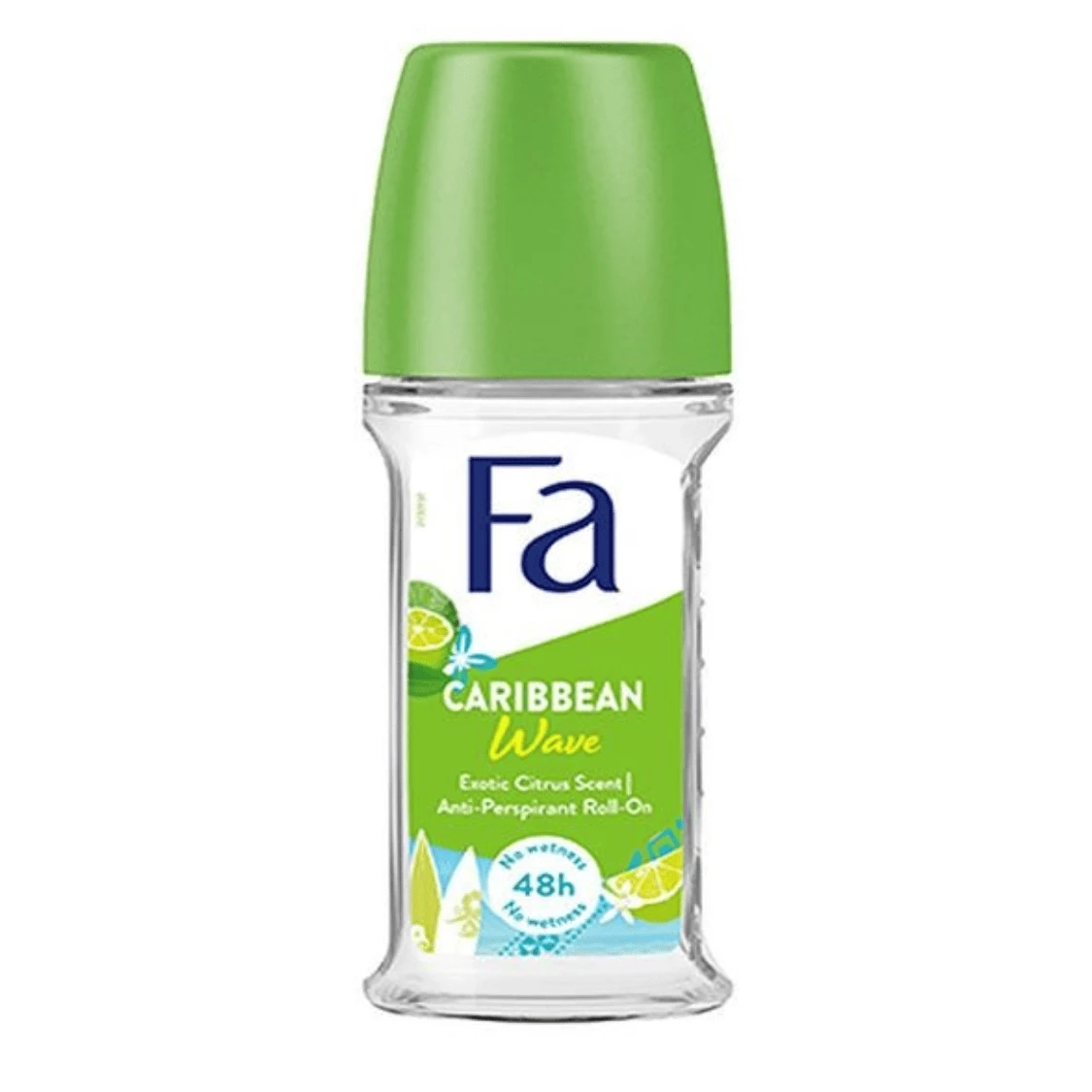 Fa Caribbean Wave Exotic Citrus Scent Roll On Deodorant for Women 50ml