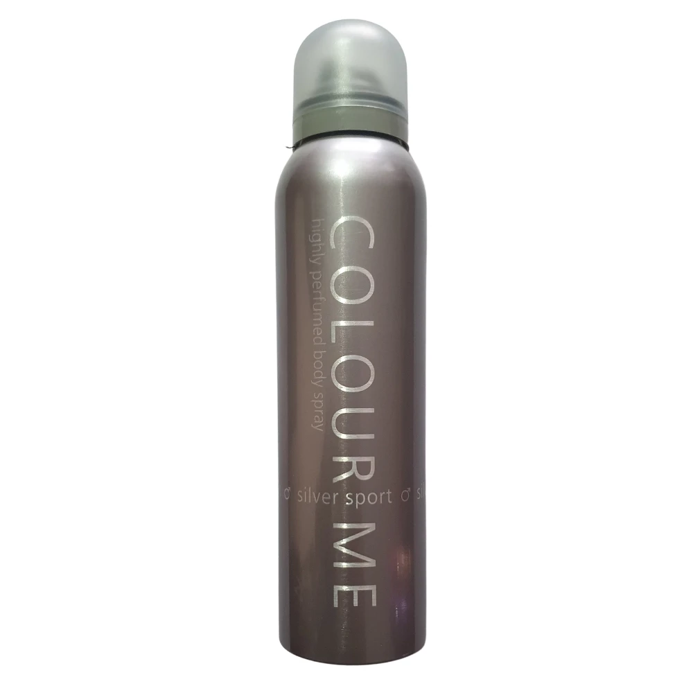Colour Me Body Spray Silver Sport 150ml