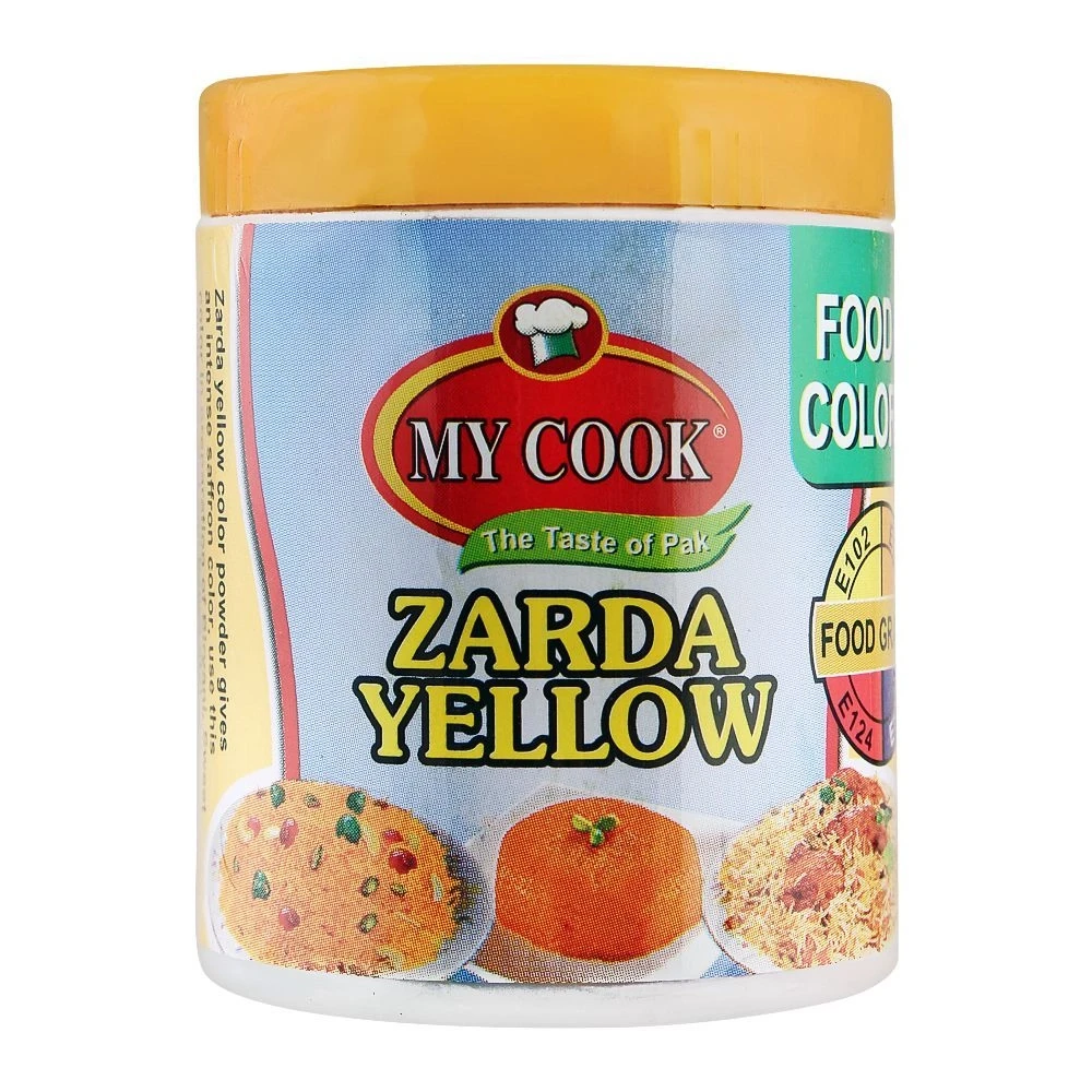 My Cook Zarda Yellow Food Color 25gm
