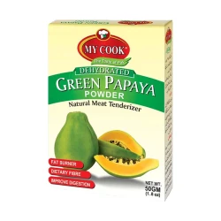 My Cook Dehydrated Green Papaya Powder Meat Tenderizer 50gm