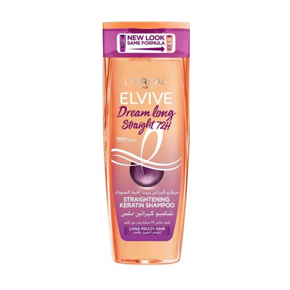 Loreal Paris Elvive Dream Long Straight 72H Straightening Keratin Shampoo 175ml