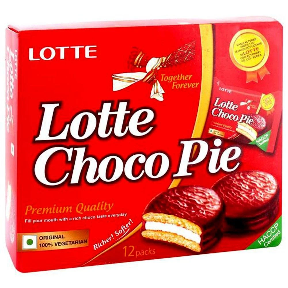 Lotte Choco Pie 12 Pcs Box
