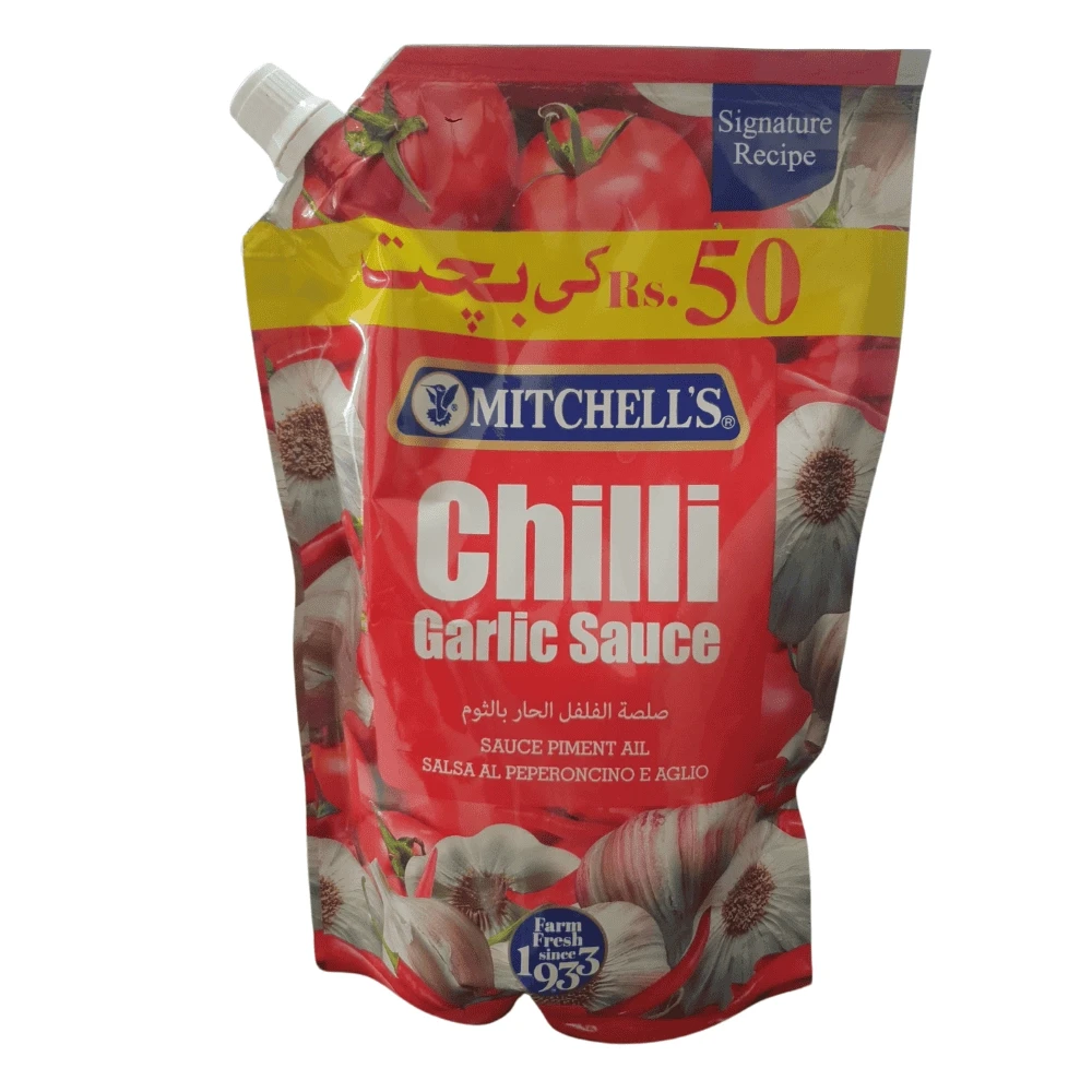 Mitchells Chilli Garlic Sauce 800gm