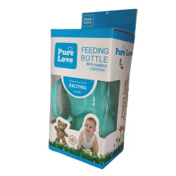 Pure Love Bear Feeder with Handle 160ml Colored